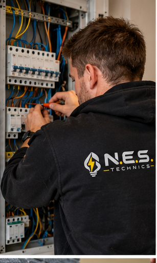 Nieuw verdeelbord met gescheiden kringen